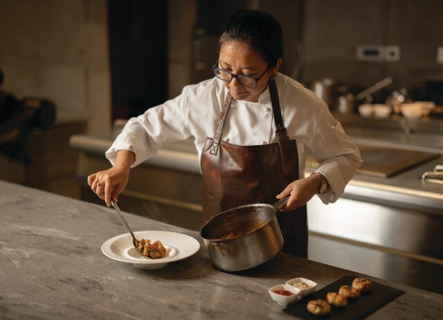 Wangmo says there’s growing pride in Ladakhi identity and traditions, including its cuisine. (ALCHI KITCHEN) Wangmo says there’s growing pride in Ladakhi identity and traditions, including its cuisine. (ALCHI KITCHEN)