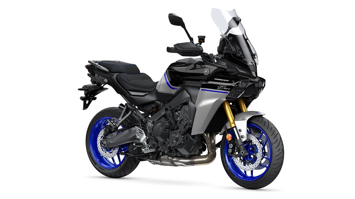 Yamaha Tracer 9 GT Y-AMT replaces the traditional gearbox with an AMT unit. Yamaha Tracer 9 GT Y-AMT replaces the traditional gearbox with an AMT unit.