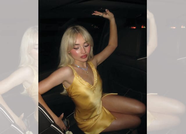 Sabrina Carpenter has also worn Butter Yellow. For Gen Zs, the shade name has playful energy. (INSTAGRAM/@SABRINACARPENTER) Sabrina Carpenter has also worn Butter Yellow. For Gen Zs, the shade name has playful energy. (INSTAGRAM/@SABRINACARPENTER)