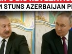 Watch Aliyev’s reaction after Putin drops Ukraine drone bombshell Watch Aliyev’s reaction after Putin drops Ukraine drone bombshell