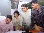 Ravindra Mandar, district magistrate, during a review, has directed that the salaries of these 35 officers of their respective departments for the month of September will not be paid.