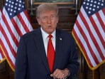 Donald Trump appeared in an ad showcasing his new “Fight, Fight, Fight” watches.(Trump Watches)