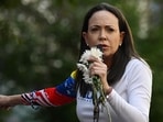 Venezuelan opposition leader Maria Corina Machado has been honored with the 2025 Nobel Peace Prize.(AFP)