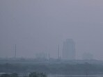 The AQI on Friday deteriorated to 170 (moderate) from 100 on Thursday. (RAJ K RAJ /HT PHOTO) The AQI on Friday deteriorated to 170 (moderate) from 100 on Thursday. (RAJ K RAJ /HT PHOTO)