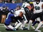 Eagles used the tush push five times in a row during a play against the New York Giants in TNF.