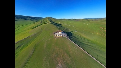 A view of Erdene Zuu, Mongolia’s oldest surviving monastery (Shutterstock) A view of Erdene Zuu, Mongolia’s oldest surviving monastery (Shutterstock)