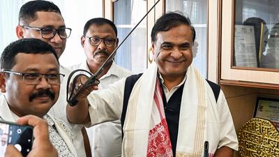 Assam chief minister Himanta Biswa Sarma (@himantabiswa) Assam chief minister Himanta Biswa Sarma (@himantabiswa)