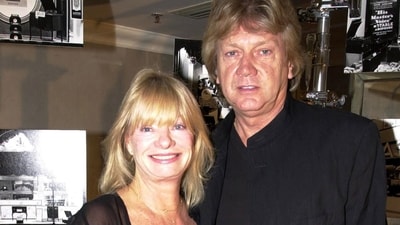 Moody Blues lead singer John Lodge and his wife. (AP)