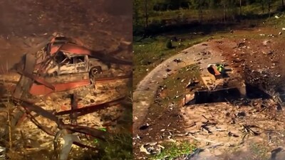 A massive explosion in Bucksnort killed several locals on Friday (X) A massive explosion in Bucksnort killed several locals on Friday (X)