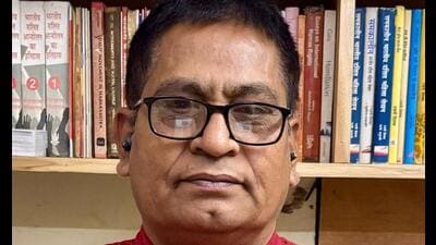 C Ashok Bharti, chairman of NACADOR, a confederation for Dalits and tribals said Dalits are still very backward in Bihar and that many could shift support in the coming elections (HT)