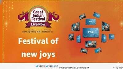 TCL TVs start at  ₹12,490 in Amazon Diwali Sale, best prices on top 10 deals.