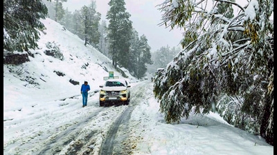 Due to scant snowfall last winter, hotel occupancy had remained low. (PTI) Due to scant snowfall last winter, hotel occupancy had remained low. (PTI)
