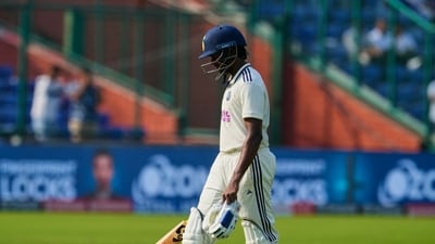 Sai Sudharsan scored 87 runs in the first innings of the second Test against West Indies. (AP) Sai Sudharsan scored 87 runs in the first innings of the second Test against West Indies. (AP)