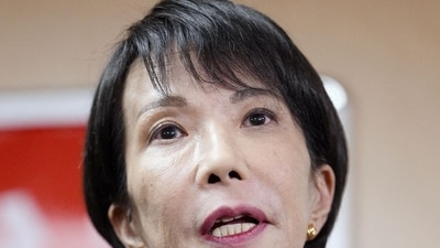 Japan's Liberal Democratic Party newly elected chief Sanae Takaichi. (via REUTERS)