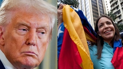 Maria Machado and Donald Trump Maria Machado and Donald Trump