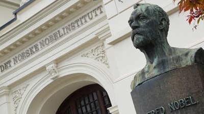 The Nobel Peace Prize is awarded by the Norwegian Nobel Committee, which is responsible for selecting the laureates. (REUTERS)