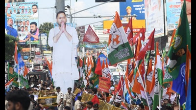 Nitish Kumar’s Janata Dal (United), Tejashwi Yadav’s Rashtriya Janata Dal (RJD), even the Bharatiya Janata Party (BJP), are all proteges turning against mentors, and loyalists squabbling with each other, all for a shot at political relevance. (HT Photo)