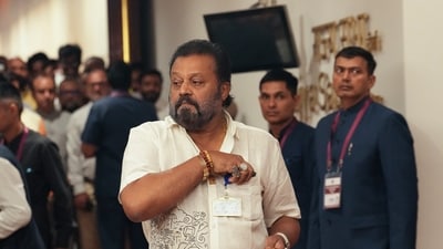 File photo of Union Minister of State Suresh Gopi. (PTI)