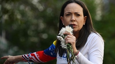 Venezuelan opposition leader Maria Corina Machado has been honored with the 2025 Nobel Peace Prize. (AFP) Venezuelan opposition leader Maria Corina Machado has been honored with the 2025 Nobel Peace Prize. (AFP)