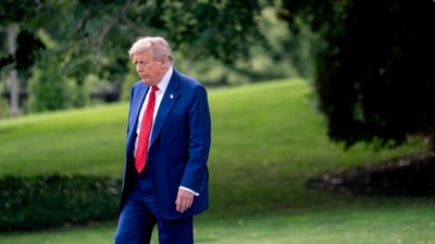The White House declined to explain why Donald Trump was getting a yearly checkup six months after his annual exam. (Bloomberg File) The White House declined to explain why Donald Trump was getting a yearly checkup six months after his annual exam. (Bloomberg File)