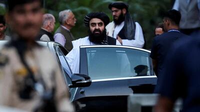 Taliban foreign minister Amir Khan Muttaqi leaves the building of Vivekananda International Foundation in New Delhi (REUTERS) Taliban foreign minister Amir Khan Muttaqi leaves the building of Vivekananda International Foundation in New Delhi (REUTERS)