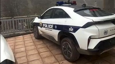 The Curvv EV sits below the Harrier EV in Tata's portfolio. (X/iNikhilsaini) The Curvv EV sits below the Harrier EV in Tata's portfolio. (X/iNikhilsaini)