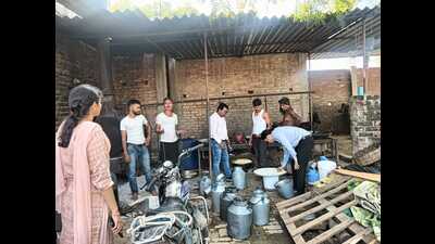 The department collected 31 samples from various shops, production units and storage facilities. (Sourced) The department collected 31 samples from various shops, production units and storage facilities. (Sourced)
