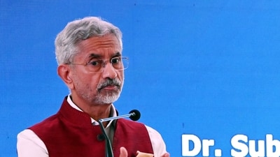 External Affairs Minister S Jaishankar during the 'Trust and Safety India Festival 2025', at Taj Ambassador Hotel,  in New Delhi. (HT Photo)