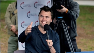 Charlie Kirk was assassinated on September 10, 2025, while speaking at Utah Valley University. (REUTERS)