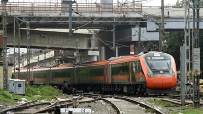 The Vande Bharat service between Bengaluru and Ernakulam aims to benefit IT professionals and commuters traveling between Kerala and Karnataka. (Photo by Santosh Kumar/ Hindustan Times)