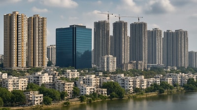 Hyderabad’s residential registrations rose 35% YoY in September 2025, with 6,612 homes worth ₹4,804 crore, per IGR data via Knight Frank India. (Representational Image) (ChatGPT) Hyderabad’s residential registrations rose 35% YoY in September 2025, with 6,612 homes worth ₹4,804 crore, per IGR data via Knight Frank India. (Representational Image) (ChatGPT)