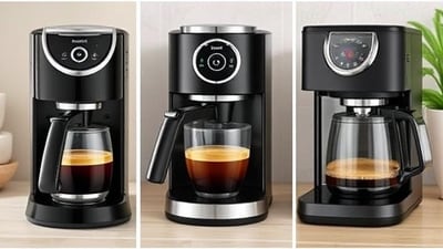 Barista like coffee at home with the best coffee machines at up to 60% off on Amazon Great Indian Festival.