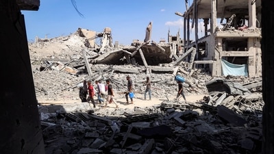 Israel and Hamas have agreed on the first phase of a Gaza ceasefire and hostage-prisoner exchange deal, based on a 20-point plan proposed by US President Donald Trump. (AFP)