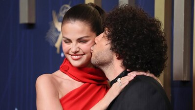 Selena Gomez with Benny Blanco Selena Gomez with Benny Blanco