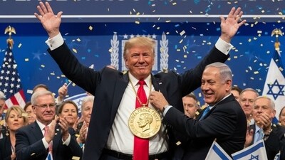 This is the third time that Israeli PM Benjamin Netanyahu has lobbied for a Nobel Peace Prize for Donald Trump (X/@IsraeliPM) This is the third time that Israeli PM Benjamin Netanyahu has lobbied for a Nobel Peace Prize for Donald Trump (X/@IsraeliPM)