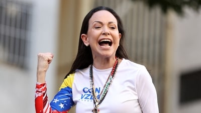 Venezuelan opposition leader Maria Corina Machado was awarded the Nobel Peace Prize 2025 on Friday. (AFP) Venezuelan opposition leader Maria Corina Machado was awarded the Nobel Peace Prize 2025 on Friday. (AFP)