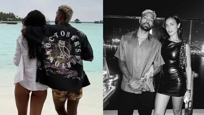 Hardik Pandya shared pics from his romantic getaway with Mahieka Sharma Hardik Pandya shared pics from his romantic getaway with Mahieka Sharma