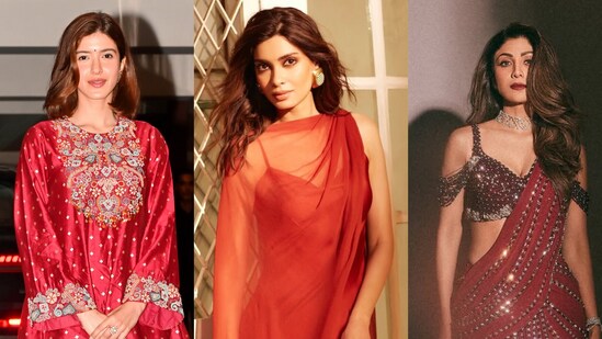 Classic sarees or modern styles with contemporary drapes and silhouettes give tradition a fresh twist this Karwa Chauth.