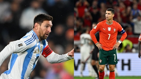Lionel Messi for Argentina and Cristiano Ronaldo for Portugal (AFP/Reuters)