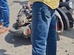 Woman run over by cement mixer truck, dies on the spot