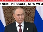 Putin's 37-minute shocker for west: Nuclear message, new weapon announcement Putin's 37-minute shocker for west: Nuclear message, new weapon announcement