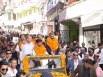 Chief minister Sukhvinder Singh Sukhu on Saturday accused the Bharatiya Janata Party (BJP) of obstructing Himachal Pradesh’s additional borrowing permissions from the Central government, despite similar permissions being granted during the BJP’s tenure. “State BJP leaders are creating hurdles in obtaining financial approvals from the Centre,” he said while addressing a public meeting in Karsog. (Birbal Sharma/HT) Chief minister Sukhvinder Singh Sukhu on Saturday accused the Bharatiya Janata Party (BJP) of obstructing Himachal Pradesh’s additional borrowing permissions from the Central government, despite similar permissions being granted during the BJP’s tenure. “State BJP leaders are creating hurdles in obtaining financial approvals from the Centre,” he said while addressing a public meeting in Karsog. (Birbal Sharma/HT)