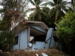 Saturday's earthquake struck off the southern coast of Philippines near the Mindanao town. 