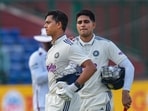India's Yashasvi Jaiswal and Shubman Gill walk off the field India's Yashasvi Jaiswal and Shubman Gill walk off the field