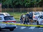 Two people were killed in a shooting in Heidelberg, about 200 miles south-east of Leland. Two people were killed in a shooting in Heidelberg, about 200 miles south-east of Leland.