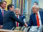 Trump announced a deal with AstraZeneca Plc to slash consumer prices on some of the company's drugs in exchange for tariff relief. 