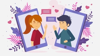 Online dating revolutionises romance across geographies. (Freepik)