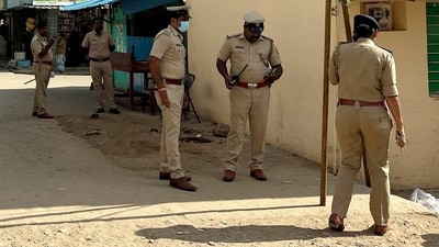A distant relative, unaware of the conspiracy, filed a routine accident report at the Rattihalli police station. (PTI) A distant relative, unaware of the conspiracy, filed a routine accident report at the Rattihalli police station. (PTI)
