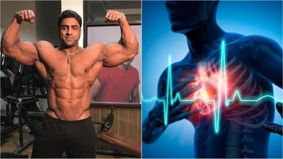 Dr. Cyriac Abby Philips warns that professional bodybuilders face significant heart risks due to extreme training and steroid use. Dr. Cyriac Abby Philips warns that professional bodybuilders face significant heart risks due to extreme training and steroid use.