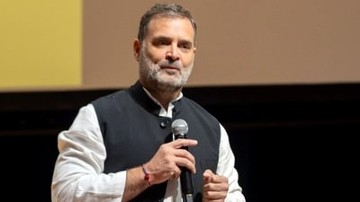 Rahul Gandhi on Taliban presser. (AICC )